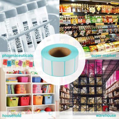 China Barcode factory direct sell 60mm*30mm UPC sticker waterproof barcode heat sensitive paper label roll for sale