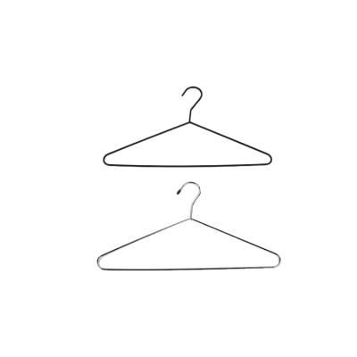 China The plastic head can better protect the clothes not at the factory price caught strong load-bearing metal wire coated hangers for sale