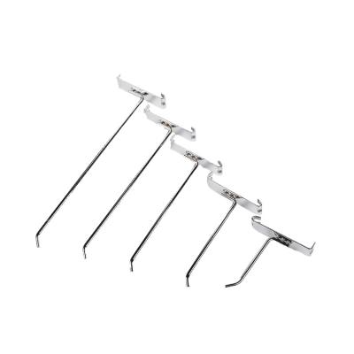 China 2 a.m. sheer factory direct sale to iron single supermarket display hooks for sale