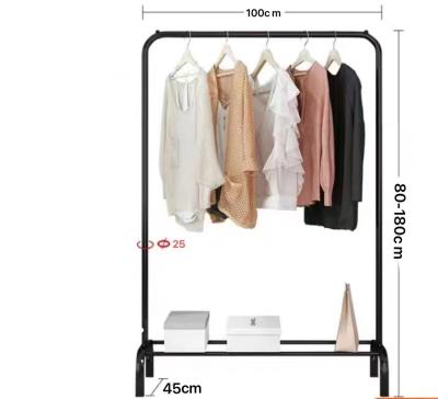 China White Single Detachable Simple Detachable Garment Rack Hanging Rack Garment Bar Rack Grament Display Stand For Clothes for sale