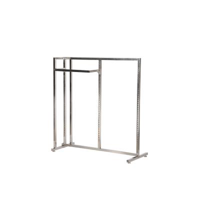 China Customization Strong Stainless Steel Punch Hole Tube Horizontal Bar Drying Support Rack for sale