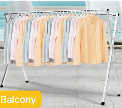 China Adjustable Height And Length Laundry Side Rack Parallel Bars Removable Clothes Garment Rack for sale