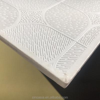 China Artistic Cheap Ceilings 1200*2400mm Price Gypsum Ceiling Tiles For Building Material for sale