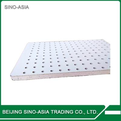 China Artistic Perforated Pegboard Drywall Gypsum Board Regu Material Building Ceilings Gypsum Ceiling Board for Auction House for sale