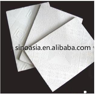 China Artistic Ceilings PVC Gypsum Board / PVC Gypsum Ceiling Tiles / Cement Boards for sale