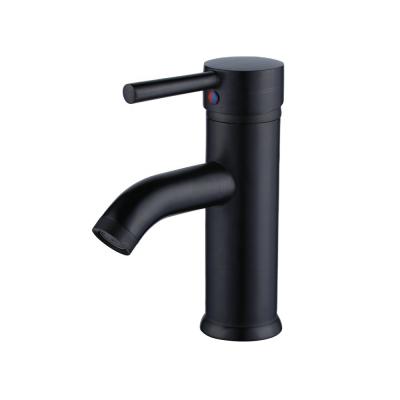 China Modern Brass Black Faucet Basin Faucet Economical Beelee Bathroom Water Mixer for sale