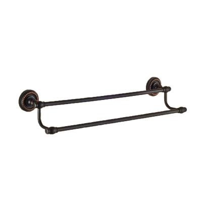 China GLOBE Beelee Brass Towel Rack Eco - Friendly Bathroom Accessory With Double Tiers for sale