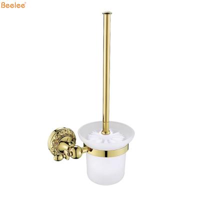 China Beelee BA2812G Contemporary Wall Mounted Bathroom Cleaning Flush Toilet Bowl Cleaner Toilet Brush Holder for sale