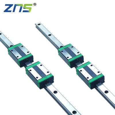 China 2Pcs Linear Sliding Linear Guide HGR + 4Pcs Linear Flange Linear Sliders HGW20CA or HGW20HA CNC Standard Parts for sale