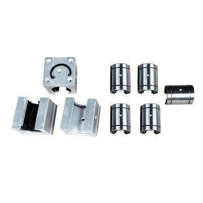 China SBR35UU Smooth Aluminum Motion Slider Of CNC Box Shaped Linear Bearing Accessories for sale