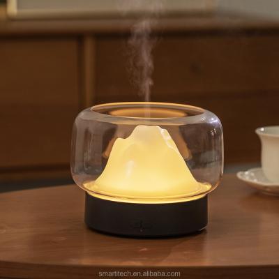 China Mountain View Aroma Air Diffuser Portable Ultrasonic Aroma Air Diffuser Cool Mist Air Humidifier 400ML Without Oil Water for sale