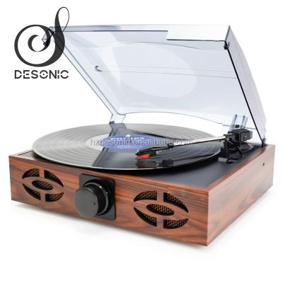 China 3-Speed ​​turntable| PC recording OEM turntables&vinyl disc best selling mp3 phonograph player for sale