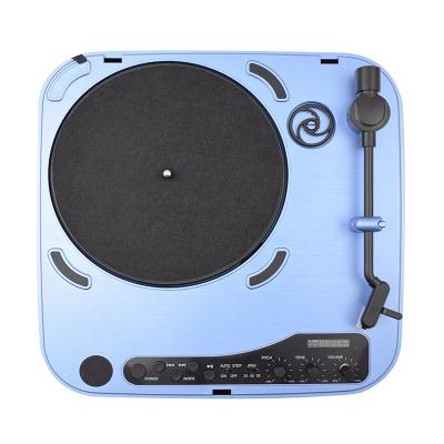 China 2019 Newest Design Pandora's Box BT LP/USB/Radio/SD USB Multi-Functional DJ Player Cool Portable Plastic Turntable and Radio Record Player for sale