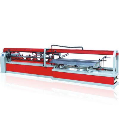 China Manufacturing Plant HJQ-ENC  automatic coreboard paper core tube cutting machine with multiblades in yueqing huanlong for sale