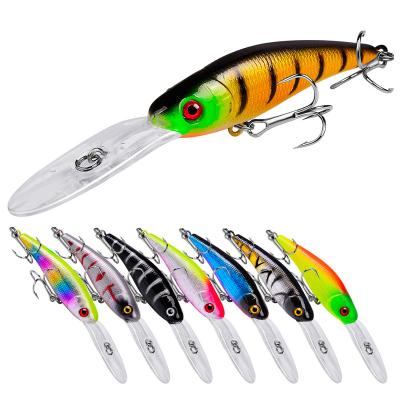 China ABS Packaging Custom Logo White Painted 10.1cm Bionic Minnow 7.8g Fishing Lure senuelos de pesca for sale