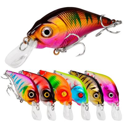 China Wholesale 7.5cm Plastic 10.2g Floating Top Water Lightweight Hard Plastic Fishing Lures for sale