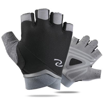 China Adjustable Wrist Strap Custom Logo Unisex Outdoor Sports Cycling Golf Finger Fishing Gloves for sale