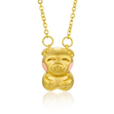 China Professional FASHIONABLE Gray Peal Chinese Pendant Zodiac Artificial Custom Necklace for sale