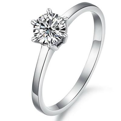 China Factory Direct TRENDY Custom Design 925 Sterling Silver Diamond Drill Bit Engagement Ring for sale