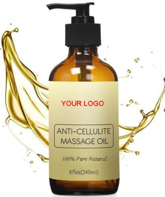 China Baolin OEM 100% pure natural anti aging cellulite massage oil skin firming and tightening for body massage for sale