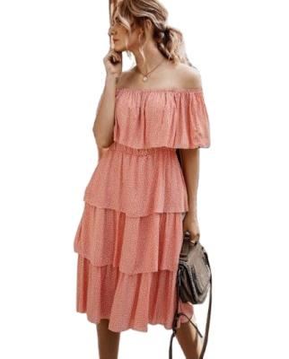 China 2021 Breathable Fashionable Skirt Women Off Shoulder Skirt With Tassel Fringe Long Edge A Line Maxi Skirts Women Clothing for sale