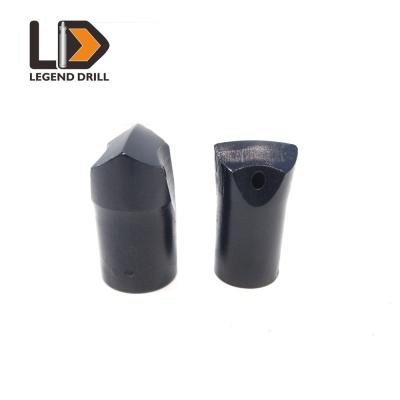 China Tungsten Carbide Button Drill Bit 7° Tapered For Jack Hammers And Bench Drill Machine for sale