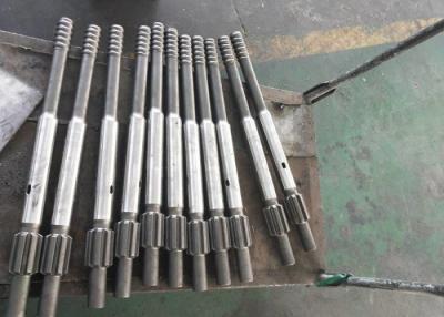 China Mining Rod Drill Shank Adapter , CNC Machining Threaded Shank Drill Bit Adapter for sale