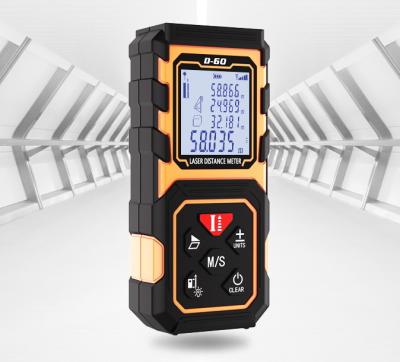 China 80m 126x56x30mm Laser 635nm Low Price Instruments Laser Optical Distance Meter for sale