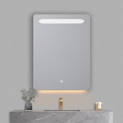 China Factory Direct Touch Switch Light Warm White LED Dimming Vanity-Wholesale Wall Mirrors Bathroom Mirror for sale