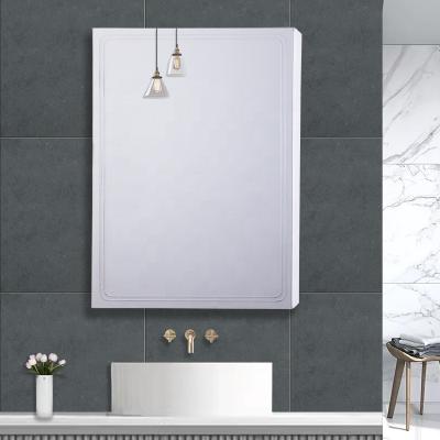 China Durable Modern Wall Mounted Stainless Steel Bathroom Mirrored Medicine Cabinet Organizer Living Room Dining Room Vanity Units for sale