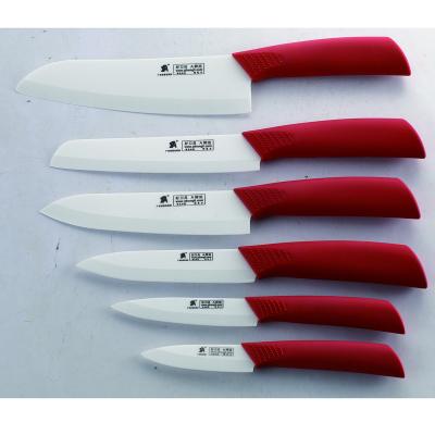 China Ceramic Colorful Handle Chef's Knife for sale