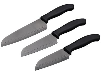 China Durable Black Titanium Knife Set In EVA Gift Box for sale