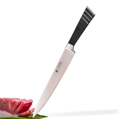 China Sustainable Knife Meat 8 Inch Slicing Knife With Forged Handle for sale