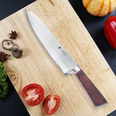 China Sustainable kitchen knives are sharp and durable 8 inch messer knife cooking knife for sale