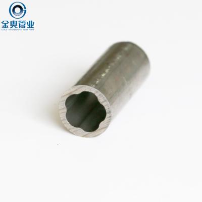 China Structure pipe customized shape special precision seamless steel pipe for steering parts with inner flower shape for sale