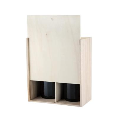 China Other Wine Wooden Boxed Cover By Wine Rack Dispenser Wooden Cover Winewood Boxes For Boxed Wine Hazelnut Stain for sale