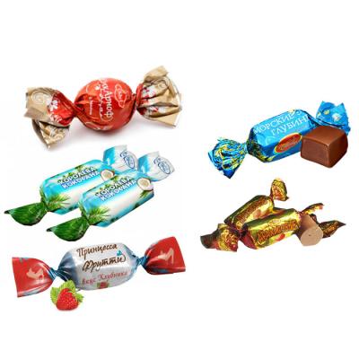 China Hot Selling Factory Price Moisture Proof Metailzed Twist PET Film For Wrapping Candy / Chocolate Wrapping for sale