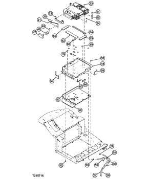 China 4423957 Isolator Deere parts 35D, 35ZTS, 60D, 50D, 27D, 27ZTS for sale