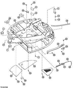 China 4617409 Isolator Deere parts 50D, 60D for sale