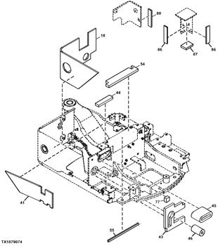 China 4658269 Isolator Deere parts 17D for sale