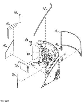 China 4667180 Isolator Deere parts 17D for sale