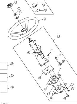 China AT219940 Isolator Deere parts 310SK, 310J, 315SK, 710K, 710J, 310K, 325J, 325K, 410G, 325SK, 410J, 310SJ, 410K, 710G, 310G, 315SJ for sale