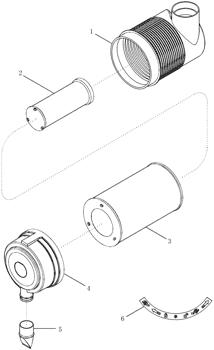 China 381230A1 FILTER, ELEMENT Case parts 850M LT, 521D, 850M WT/LGP, PX110, PX85 for sale