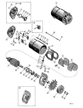 China 103822A1R REMAN-GENERATOR Case parts W5, 350, 420C, 450 for sale