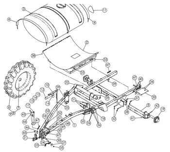 China 05302845 SUPPORT Case parts 2800-16, NPX2800 for sale