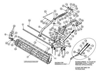 China 06407311 SUPPORT TUBE Case parts 200, TIGER-MATE, 330 TRUE-TANDEM, TRUE-TANDEM 335VT, TIGERMATE II for sale