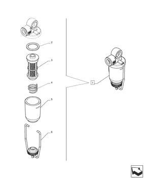 China 84328598 FUEL FILTER,40mm OD x 109mm L, M14 x 1.5, 350 Microns Case parts PUMA 200 CVT, FARMALL 85C, PUMA 220 CVT, PUMA 240 CVT, FARMALL 90C, MAXXUM 100, PUMA 150, MAXXUM 110, PUMA 165, FARMALL 95C, PUMA 185, PUMA 200, PUMA 220, MAXXUM 115, MAXXUM 120, MAX for sale