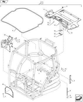 China 12164721 NUT,M10 x 1.25, Cl 10 Case parts PUMA 200 CVT, CX27B, FARMALL 85C, PUMA 220 CVT, FARMALL 110C, PUMA 240 CVT, FARMALL 90C, 221F, CX31B, FARMALL 95C, PUMA 185, PUMA 200, JX1070C, JX55, PUMA 220, JX60, JX65, 2240, JX70, MAXXUM 115, JX75... for sale