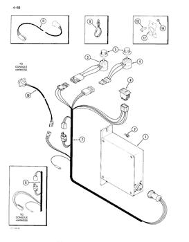 China 1331312C1 WIRE HARNESS Case parts 1688, 2388, 2144, 1666, 1644, 2166, 2188, 1680, 2577, 2344, 2588, 1660, 2366, 2377, 1640 for sale