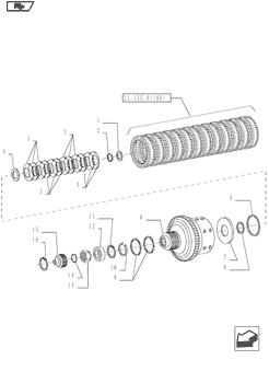 China 87312349 CLUTCH Case parts MAGNUM 180, PUMA 230, PUMA 2304, MAGNUM 190, PUMA1854, PUMA2104, MAGNUM 200, MAGNUM 210, PUMA 185, MAGNUM 220, PUMA 165, PUMA 200, PUMA 220, PUMA 170, PUMA 180, PUMA 195, PUMA 210, PUMA 215 for sale